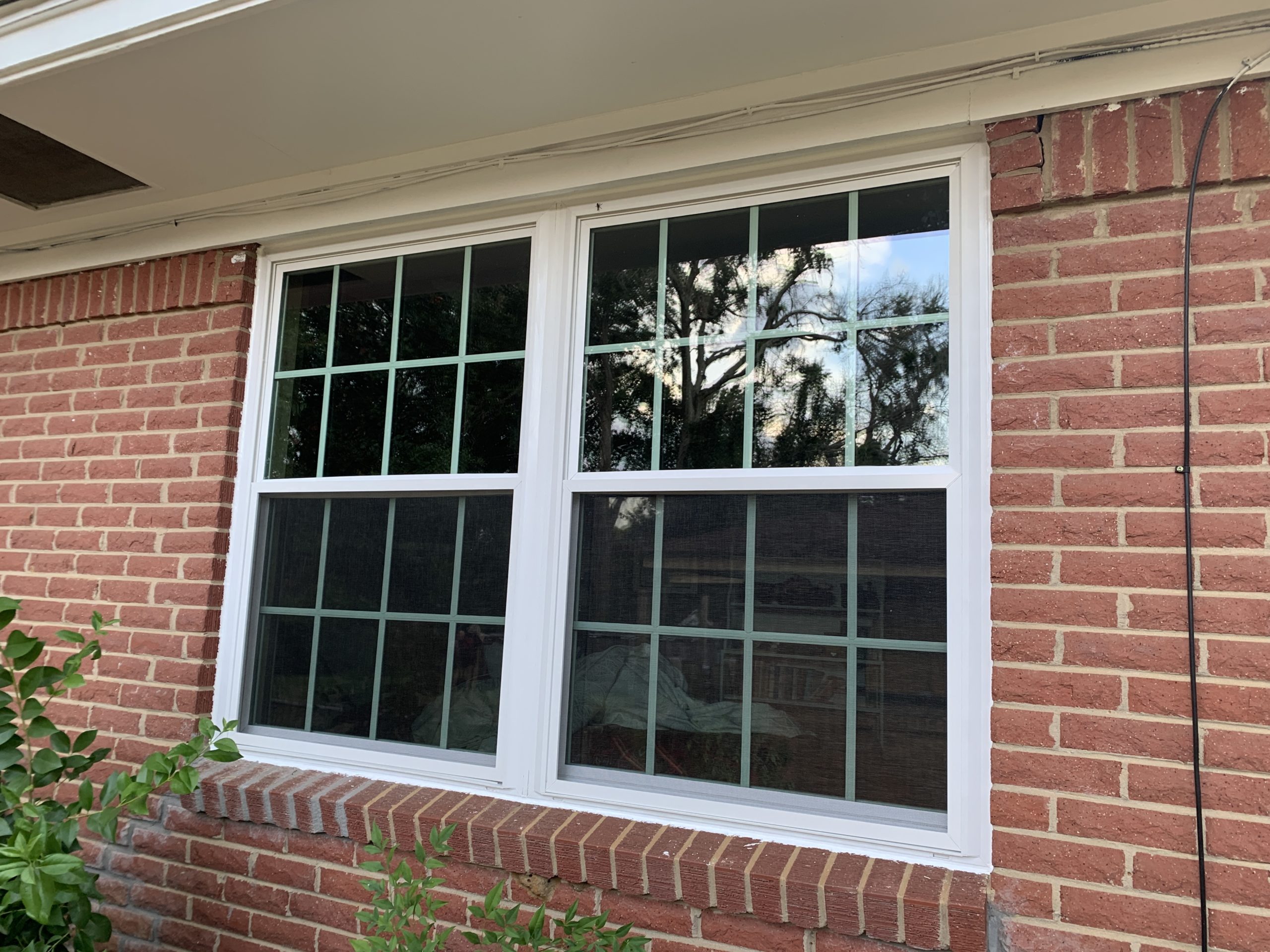vinyl windows with energy efficient glass