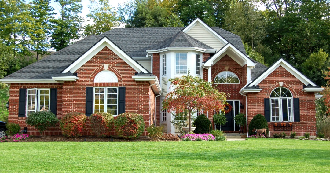brick house windows