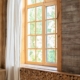 interior wood window